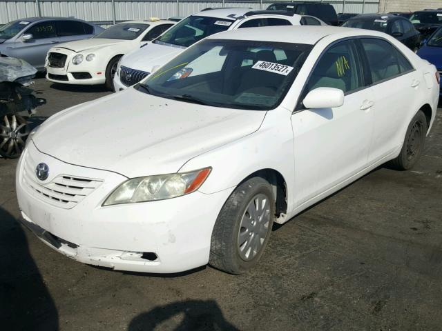 4T1BE46K59U851030 - 2009 TOYOTA CAMRY BASE WHITE photo 2