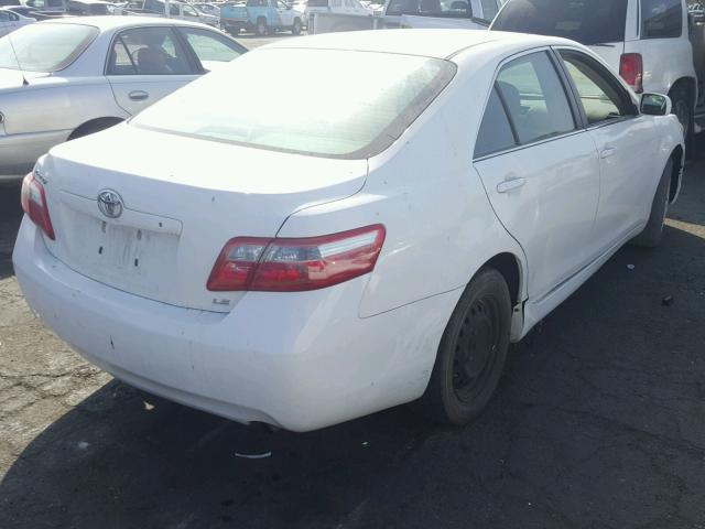 4T1BE46K59U851030 - 2009 TOYOTA CAMRY BASE WHITE photo 4