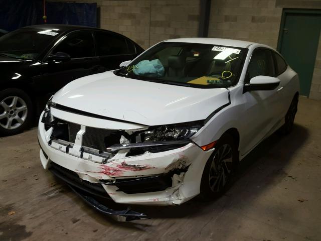 2HGFC4B58HH306468 - 2017 HONDA CIVIC LX WHITE photo 2