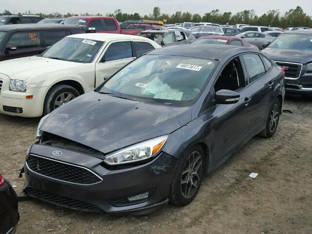 1FADP3F24GL382989 - 2016 FORD FOCUS SE GRAY photo 2