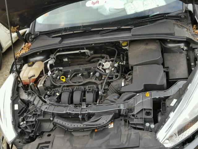 1FADP3F24GL382989 - 2016 FORD FOCUS SE GRAY photo 7