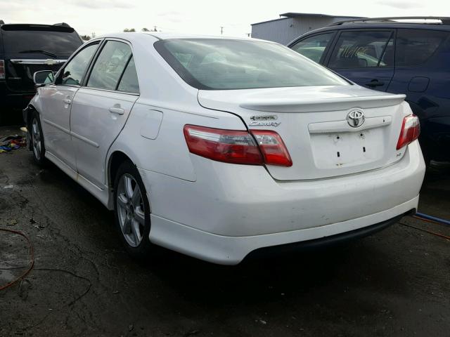 4T1BE46K07U545981 - 2007 TOYOTA CAMRY NEW WHITE photo 3