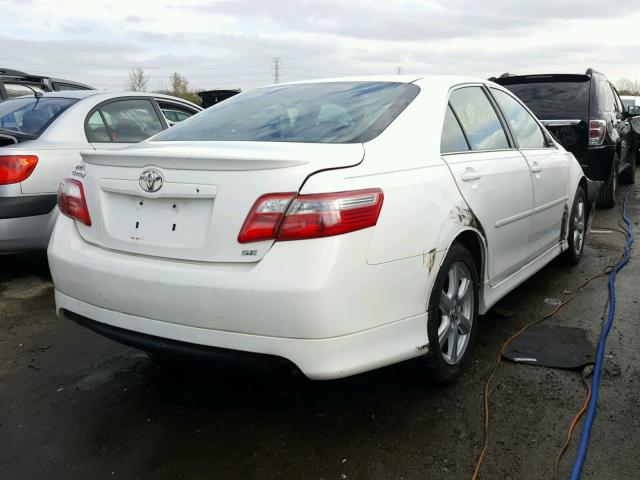 4T1BE46K07U545981 - 2007 TOYOTA CAMRY NEW WHITE photo 4