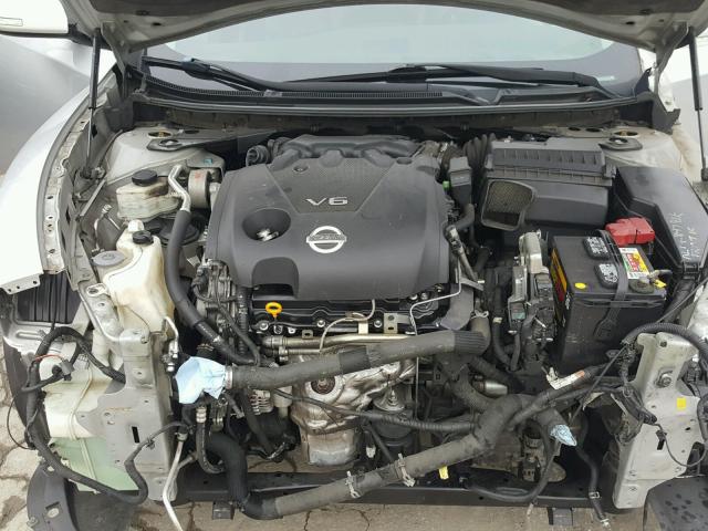 1N4AA51E19C815592 - 2009 NISSAN MAXIMA SILVER photo 7