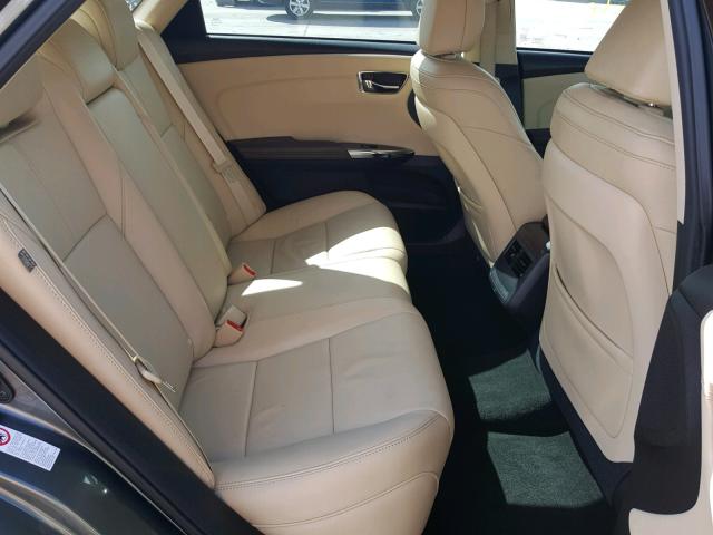 4T1BK1EB8DU037987 - 2013 TOYOTA AVALON BAS GREEN photo 6