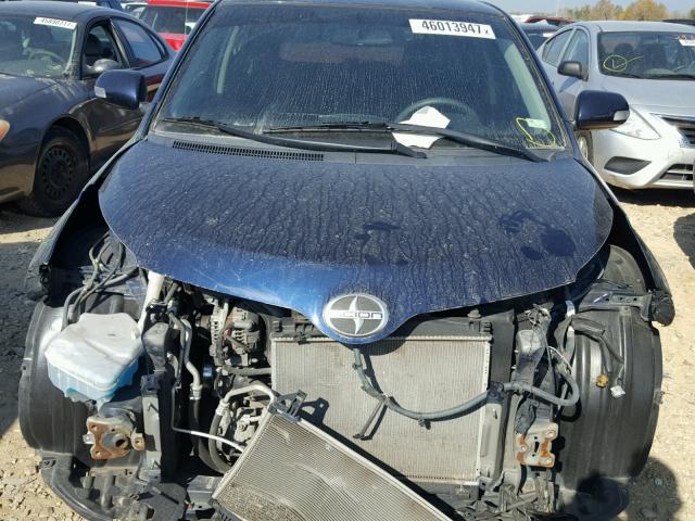 JTKKU10429J048041 - 2009 TOYOTA SCION XD BLUE photo 9