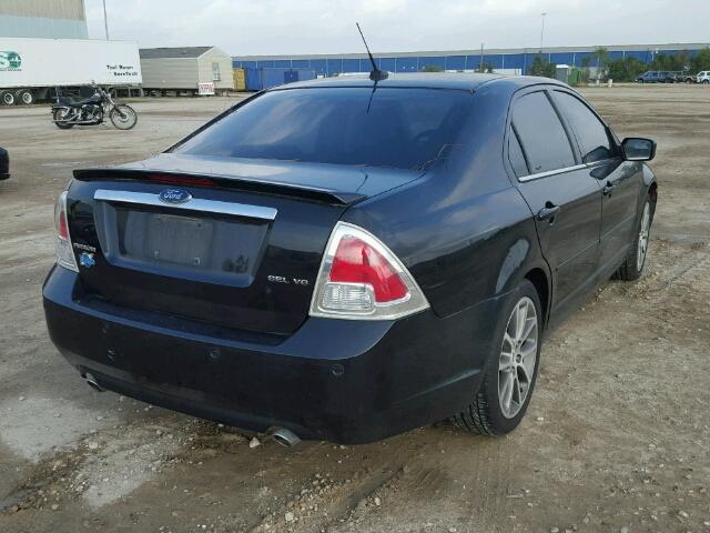 3FAHP08179R160083 - 2009 FORD FUSION BLACK photo 4