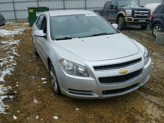 1G1ZC5EU5CF352010 - 2012 CHEVROLET MALIBU SILVER photo 1