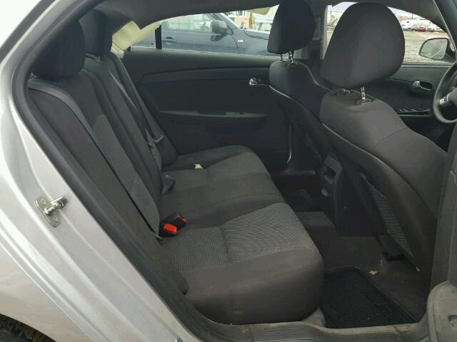 1G1ZC5EU5CF352010 - 2012 CHEVROLET MALIBU SILVER photo 6