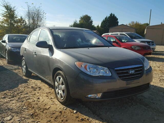 KMHDU46D09U643635 - 2009 HYUNDAI ELANTRA GL BLACK photo 1