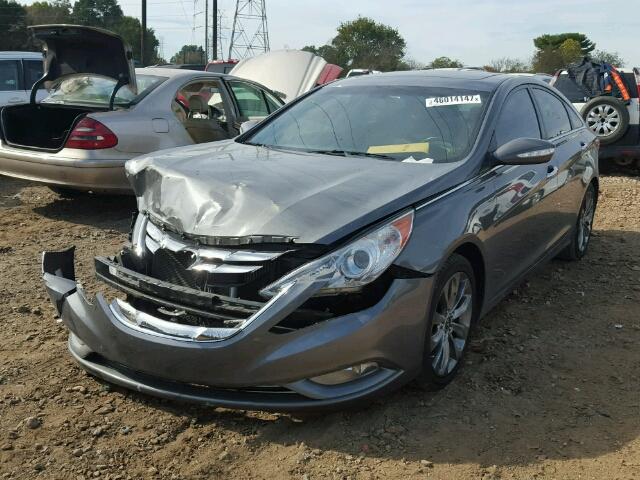 5NPEC4AB0BH179182 - 2011 HYUNDAI SONATA SE GRAY photo 2