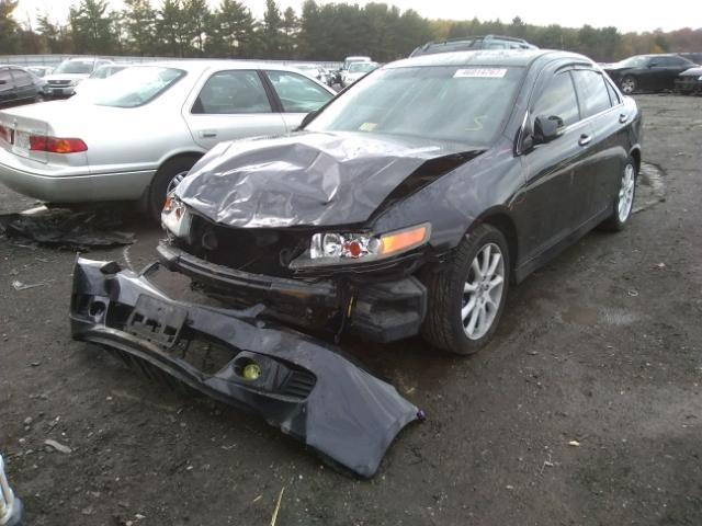 JH4CL96927C004282 - 2007 ACURA TSX BLACK photo 2