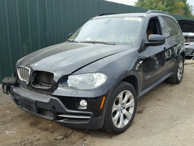 5UXFE8C55AL311116 - 2010 BMW X5 XDRIVE4 BLACK photo 2