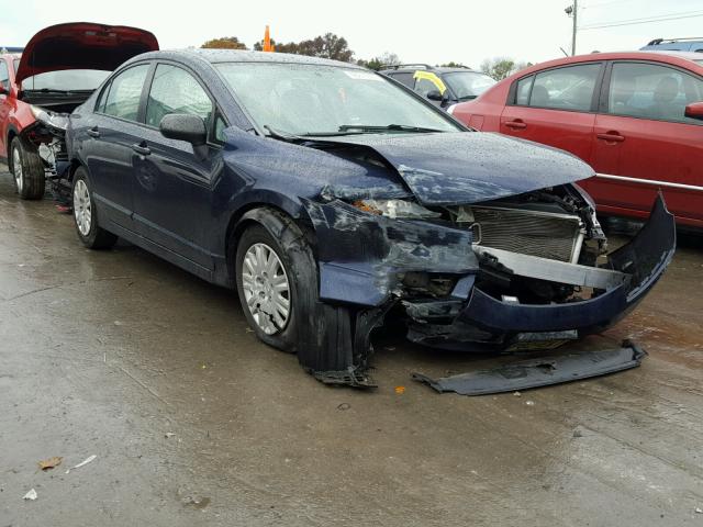 19XFA1F33AE013705 - 2010 HONDA CIVIC VP BLUE photo 1