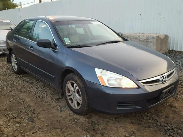 1HGCM56816A098858 - 2006 HONDA ACCORD EX GRAY photo 1