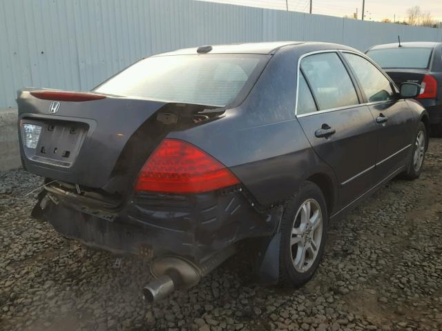 1HGCM56816A098858 - 2006 HONDA ACCORD EX 灰色 照片 4