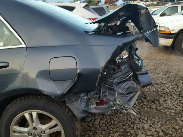 1HGCM56816A098858 - 2006 HONDA ACCORD EX GRAY photo 9