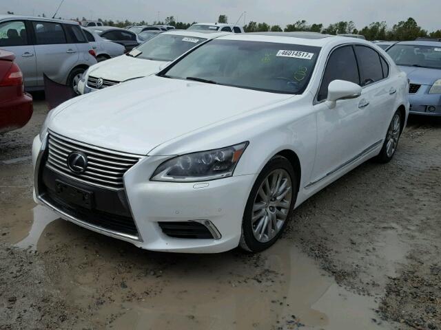 JTHBL5EF2G5140041 - 2016 LEXUS LS WHITE photo 2