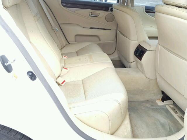 JTHBL5EF2G5140041 - 2016 LEXUS LS WHITE photo 6