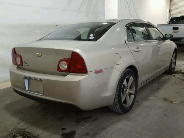 1G1ZC5E10BF144945 - 2011 CHEVROLET MALIBU 1LT თაფლისფერი ფოტო 4