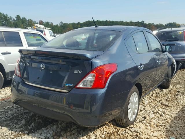 3N1CN7AP1GL870004 - 2016 NISSAN VERSA S 蓝色 照片 4