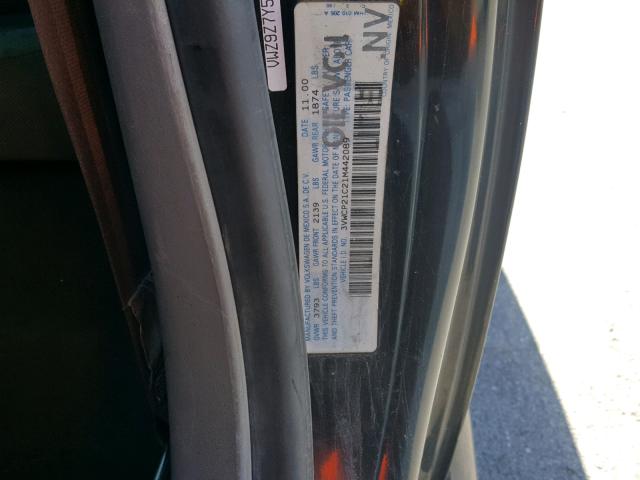 3VWCP21C21M442089 - 2001 VOLKSWAGEN NEW BEETLE Qara foto 10