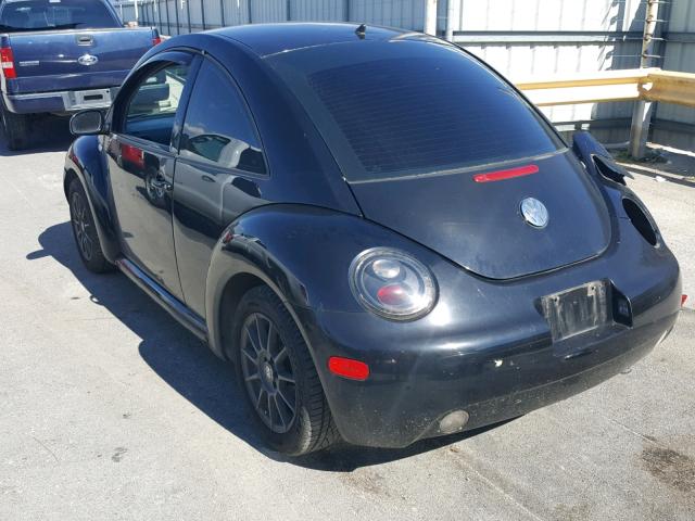 3VWCP21C21M442089 - 2001 VOLKSWAGEN NEW BEETLE Qara foto 3