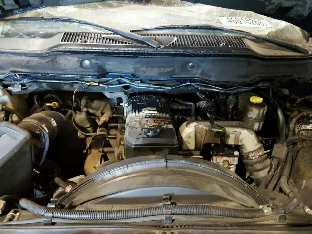 3D7KS28C66G127133 - 2006 DODGE RAM 2500 S ლურჯი ფოტო 7