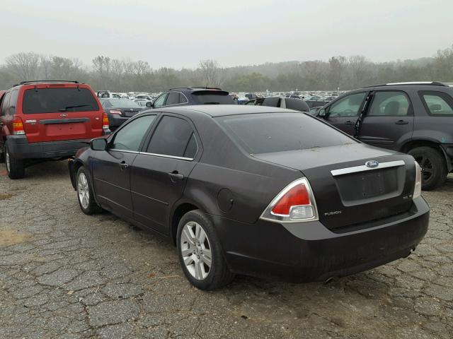 3FAFP08176R190560 - 2006 FORD FUSION SEL GRAY photo 3