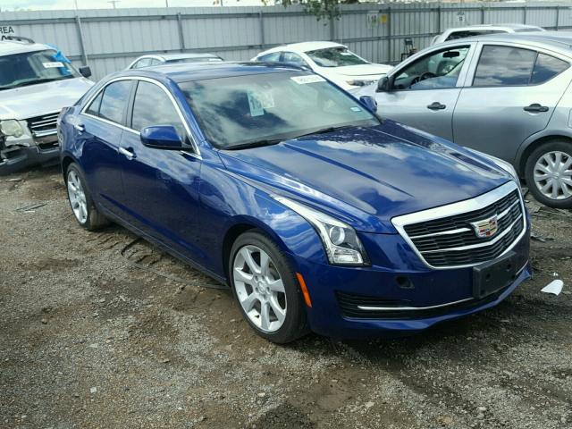 1G6AA5RX9F0102987 - 2015 CADILLAC ATS BLUE photo 1