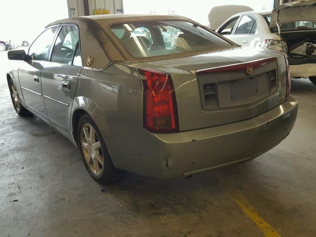 1G6DM577340134449 - 2004 CADILLAC CTS GREEN photo 3