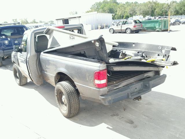 1FTYR10D36PA15545 - 2006 FORD RANGER GRAY photo 3