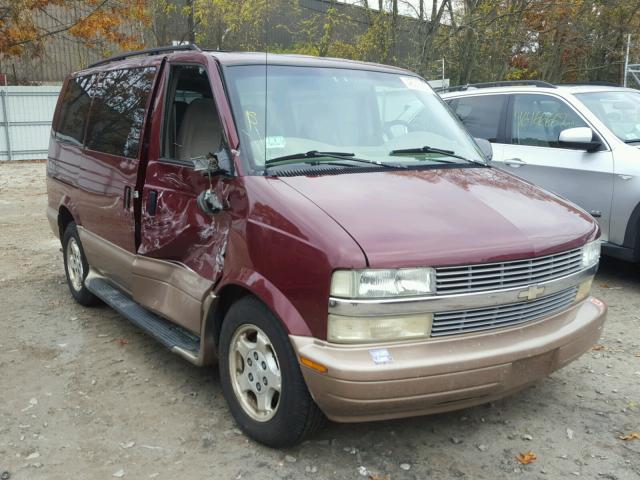 1GNDM19X34B131436 - 2004 CHEVROLET ASTRO BURGUNDY photo 1