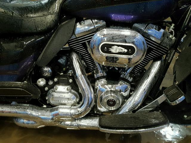 1HD1KEM15AB665186 - 2010 HARLEY-DAVIDSON FLHTK PURPLE photo 9