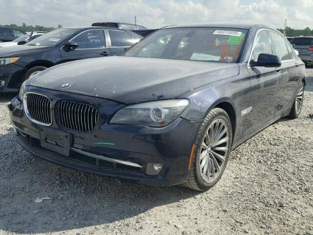 WBAKB4C51CC575743 - 2012 BMW 740 LI BLUE photo 2