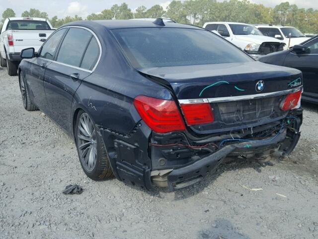 WBAKB4C51CC575743 - 2012 BMW 740 LI BLUE photo 3