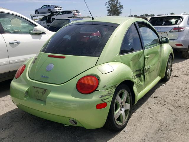 3VWCD21C43M406027 - 2003 VOLKSWAGEN NEW BEETLE Yaşıl foto 4