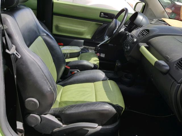 3VWCD21C43M406027 - 2003 VOLKSWAGEN NEW BEETLE Yaşıl foto 5
