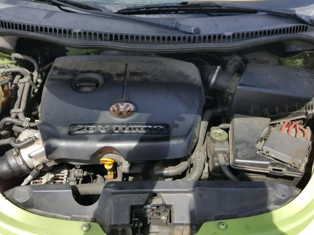 3VWCD21C43M406027 - 2003 VOLKSWAGEN NEW BEETLE Yaşıl foto 7