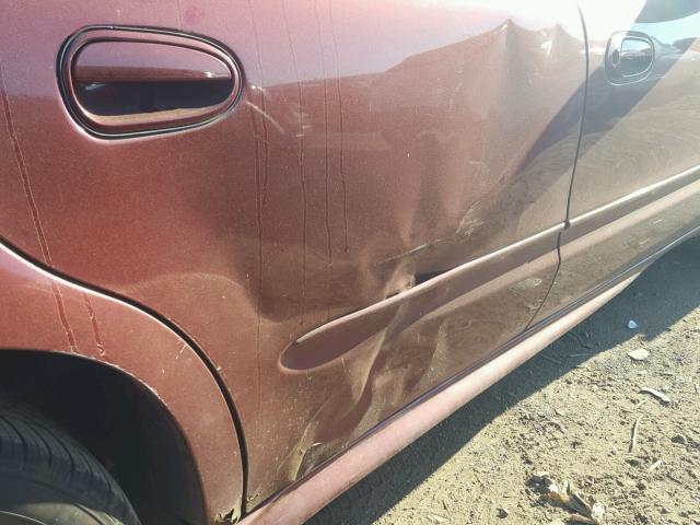 1G2NF52E73M585803 - 2003 PONTIAC GRAND AM S ბურგუნდია ფოტო 9