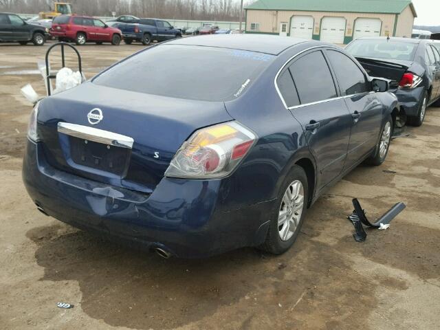 1N4AL2AP2AC108791 - 2010 NISSAN ALTIMA BAS BLUE photo 4