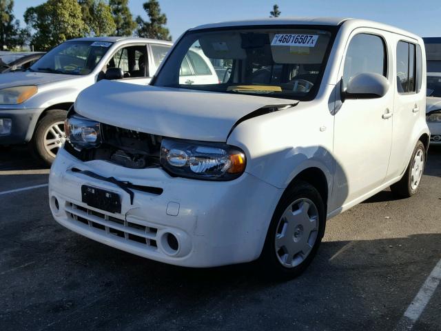 JN8AZ2KR5ET352194 - 2014 NISSAN CUBE S WHITE photo 2