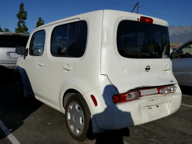 JN8AZ2KR5ET352194 - 2014 NISSAN CUBE S WHITE photo 3