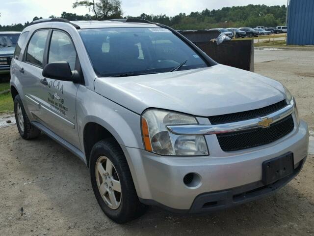 2CNDL13F786327685 - 2008 CHEVROLET EQUINOX LS SILVER photo 1