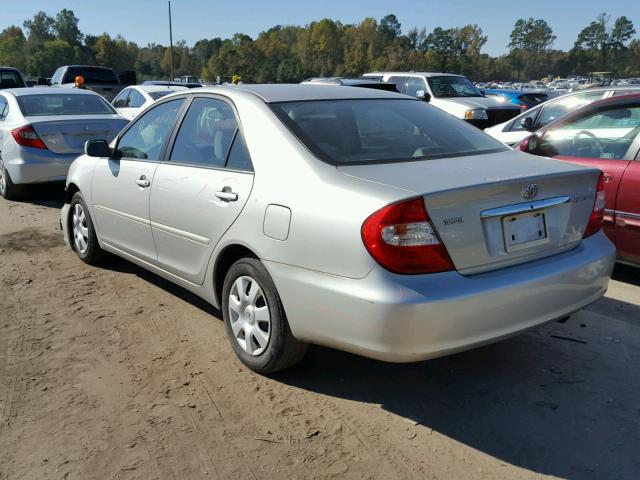 4T1BE32K74U316855 - 2004 TOYOTA CAMRY LE SILVER photo 3