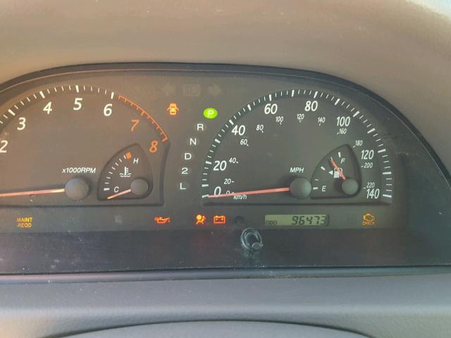 4T1BE32K74U316855 - 2004 TOYOTA CAMRY LE SILVER photo 8