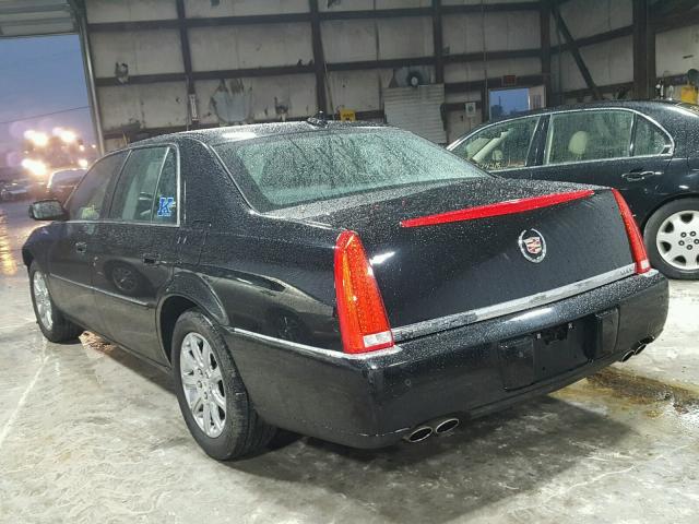 1G6KD57Y69U144487 - 2009 CADILLAC DTS BLACK photo 3