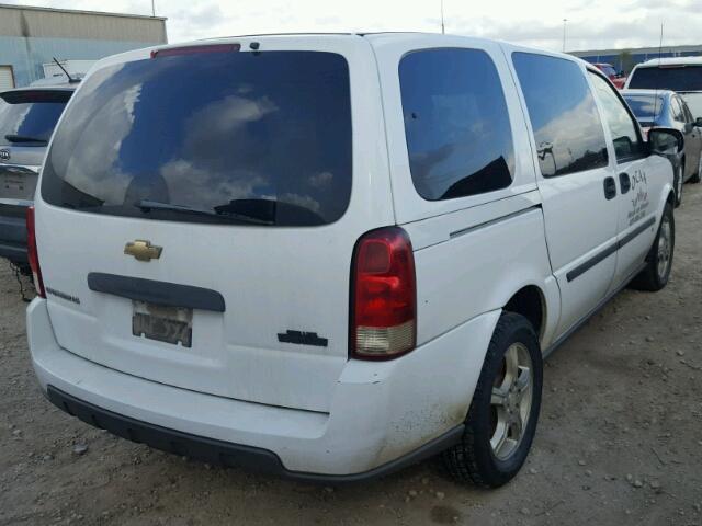 1GNDV23148D196376 - 2008 CHEVROLET UPLANDER L WHITE photo 4