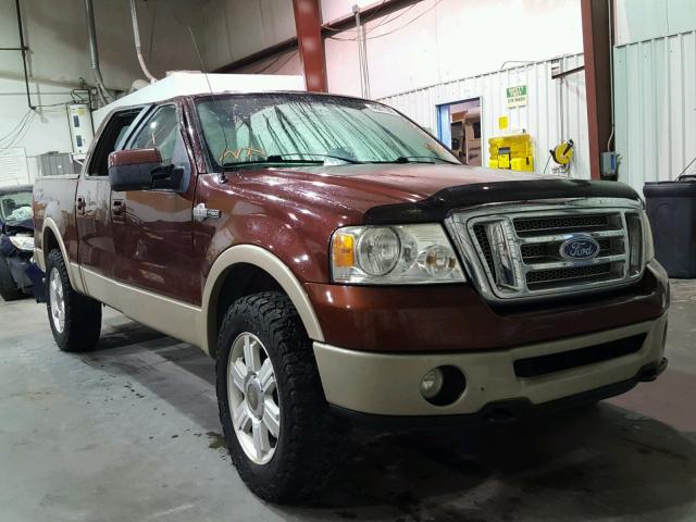 1FTPW14VX7KC61921 - 2007 FORD F150 SUPER BROWN photo 1