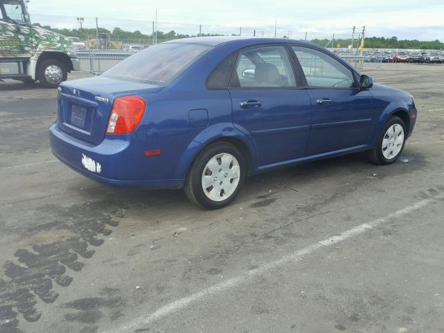 KL5JD56Z78K926476 - 2008 SUZUKI FORENZA BA BLUE photo 4